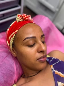 Eyebrow Tattoo result by Daniella Brow & Beauty Studio in Lynnwood, WA