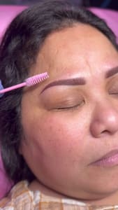 Eyebrow Tattoo result by Daniella Brow & Beauty Studio in Lynnwood, WA