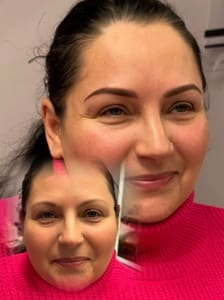Eyebrow Tattoo result by Daniella Brow & Beauty Studio in Lynnwood, WA