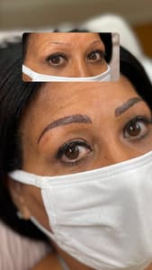 Eyebrow Tattoo result by Danielle’s Brow Room in New Paltz, NY