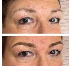 Eyebrow Tattoo result by Danielle’s Brow Room in New Paltz, NY