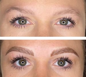 Eyebrow Tattoo result by Danielle’s Brow Room in New Paltz, NY