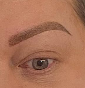 Eyebrow Tattoo result by Daniman Studios in Newtown, PA