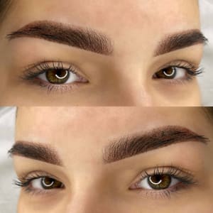 Eyebrow Tattoo result by Daniman Studios in Newtown, PA