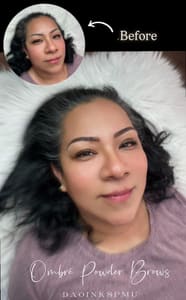 Eyebrow Tattoo result by Dao Inks PMU in San Jose, CA