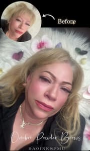 Eyebrow Tattoo result by Dao Inks PMU in San Jose, CA