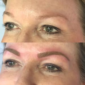 Eyebrow Tattoo result by Dara Feder Beauty, LLC in Freeburg, IL