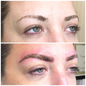 Eyebrow Tattoo result by Daria Debiak Cosmetic Tattoo in Westwood, NJ