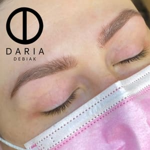 Eyebrow Tattoo result by Daria Debiak Cosmetic Tattoo in Westwood, NJ