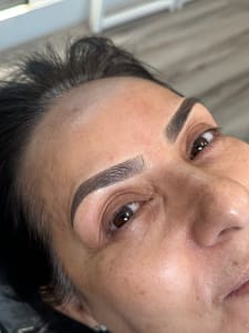 Eyebrow Tattoo result by Davas Studio in Miami, FL