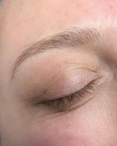 Eyebrow Tattoo result by David Chum Personal Cosmetics in Belmont, MA