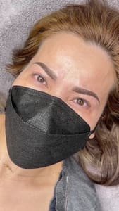 Eyebrow Tattoo result by David Pham Permanent Makeup in Houston, TX