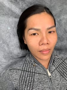 Eyebrow Tattoo result by David Pham Permanent Makeup in Houston, TX
