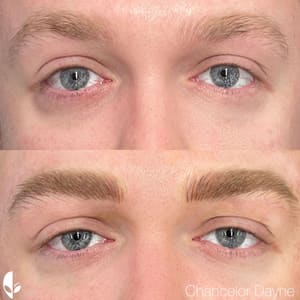 Eyebrow Tattoo result by Dayne.ink in Los Angeles, CA