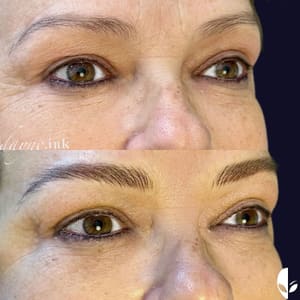 Eyebrow Tattoo result by Dayne.ink in Los Angeles, CA