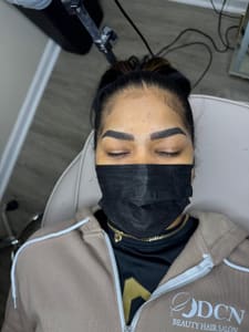 Eyebrow Tattoo result by DCN beauty hair salon in Newburgh, NY