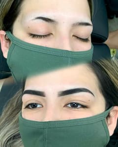 Eyebrow Tattoo result by De La Luxe Beauté in Las Vegas, NV