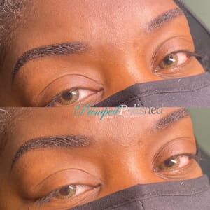 Eyebrow Tattoo result by De’ lux Line Beauty in Charlotte, NC