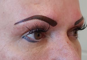 Eyebrow Tattoo result by Debras Permanent Makeup in Cottonwood Heights, UT