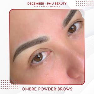 Eyebrow Tattoo result by DECEMBER - PMU Beauty LLC in San Jose, CA