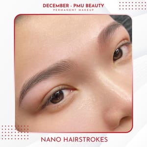 Eyebrow Tattoo result by DECEMBER - PMU Beauty LLC in San Jose, CA
