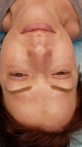 Eyebrow Tattoo result by Deena Cosmetics Asheville Studio in Asheville, NC