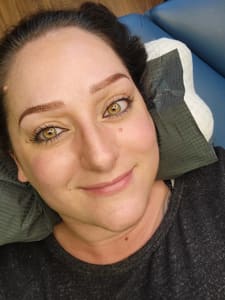 Eyebrow Tattoo result by Deep sea foam at Painted Lady Pigments in Denver, CO