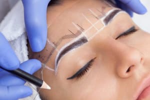 Eyebrow Tattoo result by DeepaThreadingPlus in Oxon Hill, MD