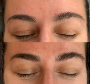 Eyebrow Tattoo result by Defined Allure Permanent Makeup of Brows & Lips in San Diego, CA