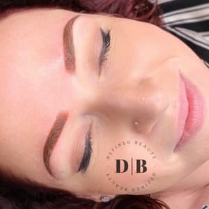 Eyebrow Tattoo result by Defined Beauty Permanent Makeup in New Braunfels, TX