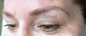 Eyebrow Tattoo result by Defined. Brow and Lash Studio in Southern Pines, NC