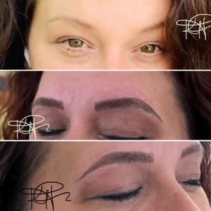 Eyebrow Tattoo result by Defined by K and L, LLC in Altamonte Springs, FL