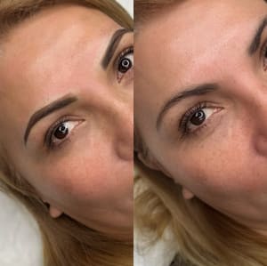 Eyebrow Tattoo result by Defined Ink & Beauty in San Jose, CA