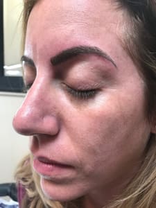 Eyebrow Tattoo result by Defined Visage in Long Beach, CA