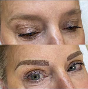Eyebrow Tattoo result by Defining Features Permanent in Englewood, FL