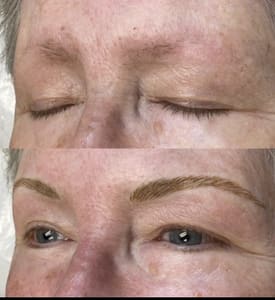 Eyebrow Tattoo result by Defining Features Permanent in Englewood, FL