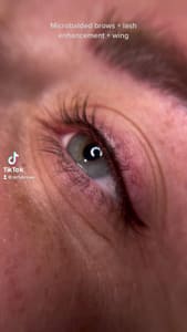 Eyebrow Tattoo result by DefyBrows - Permanent Make Up & Esthetics in Dallas, TX