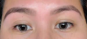 Eyebrow Tattoo result by Dela Beauty Bar in Pensacola, FL