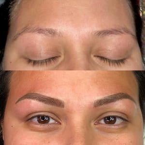 Eyebrow Tattoo result by Delicious Facial Massage Brows in Hallandale Beach, FL