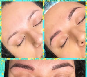 Eyebrow Tattoo result by Delicious Facial Massage Brows in Hallandale Beach, FL
