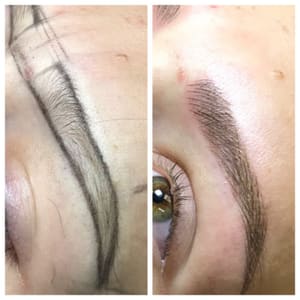 Eyebrow Tattoo result by Delicious Facial Massage Brows in Hallandale Beach, FL