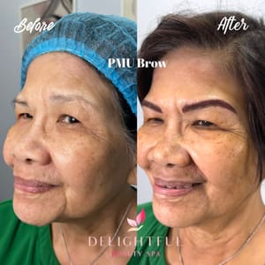 Eyebrow Tattoo result by Delightful Beauty Spa in Richmond, VA
