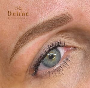 Eyebrow Tattoo result by Deline By Iris Guilhoux in Mission, TX