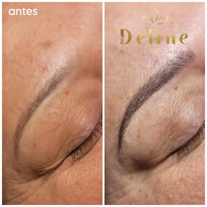 Eyebrow Tattoo result by Deline By Iris Guilhoux in Mission, TX