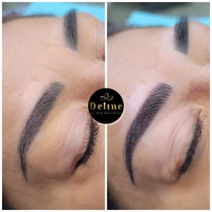 Eyebrow Tattoo result by Deline By Iris Guilhoux in Mission, TX