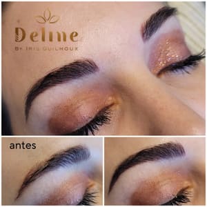 Eyebrow Tattoo result by Deline By Iris Guilhoux in Mission, TX