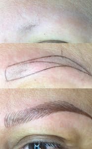 Eyebrow Tattoo result by Delineado Permanente Phoenix in Phoenix, AZ