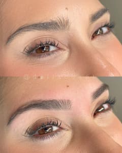 Eyebrow Tattoo result by Della Coast Beauty in Huntington Beach, CA