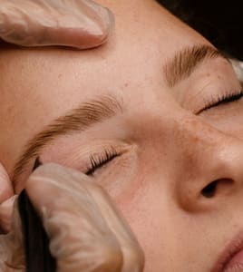 Eyebrow Tattoo result by Della Coast Beauty in Huntington Beach, CA
