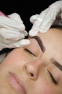 Eyebrow Tattoo result by Della Coast Beauty in Huntington Beach, CA